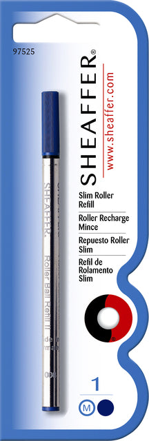 Sheaffer - Rollerpenvulling slim m blauw | 6 stuks