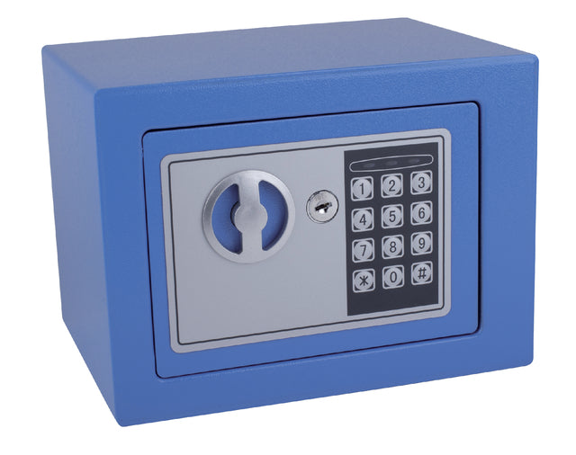 Pavo - Kluis pavo mini 230x170x170mm elektronisch blauw