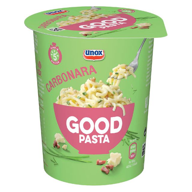 Unox - Good TA Spaghetti Carbonara Cup | 8 pièces