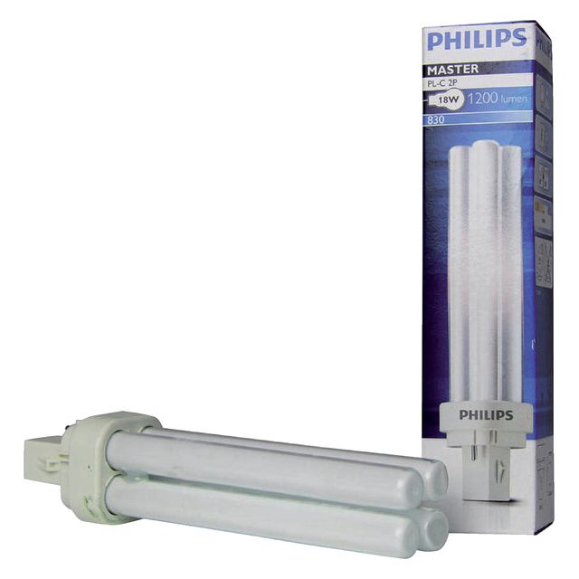 Philips - Spaarlamp  master pl-c 18w 830 2p