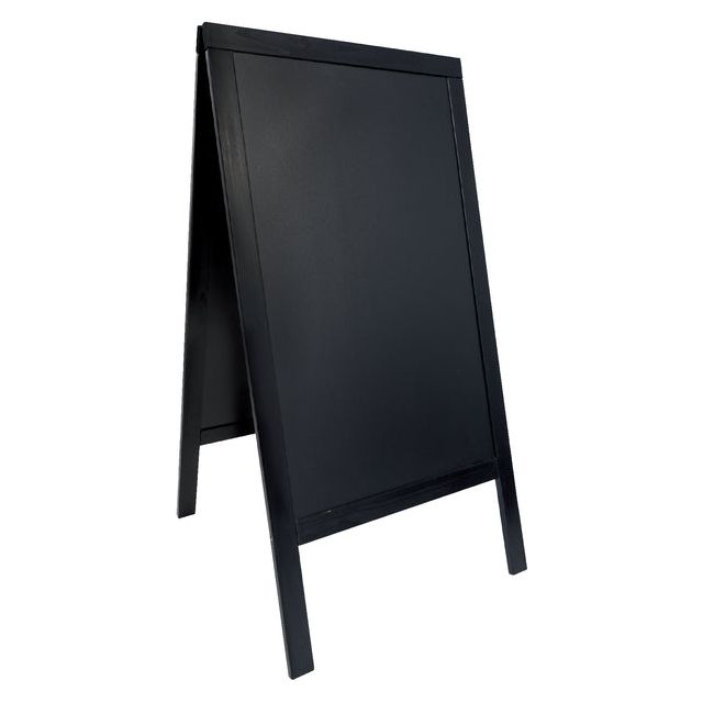 Securit - stoepbord Sandwich ft 70 x 125 cm, zwart