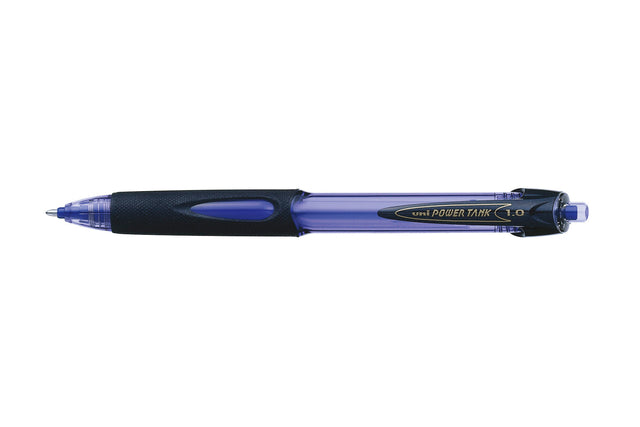 Uni -Ball - Ballpoint Power Tank 1,0 mm bleu | 12 pièces