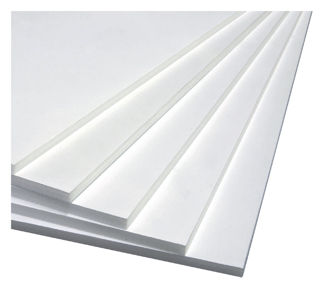 Office - Foamboard 50x70cm 2-zijdig 5mm wit | 10 stuks