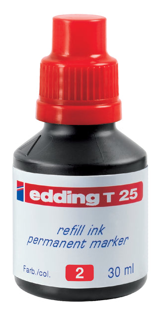 Edding - ViltStift Ink Edding T25 Red