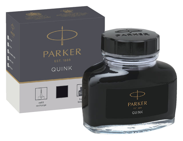 Parker - Quink inktpot zwart