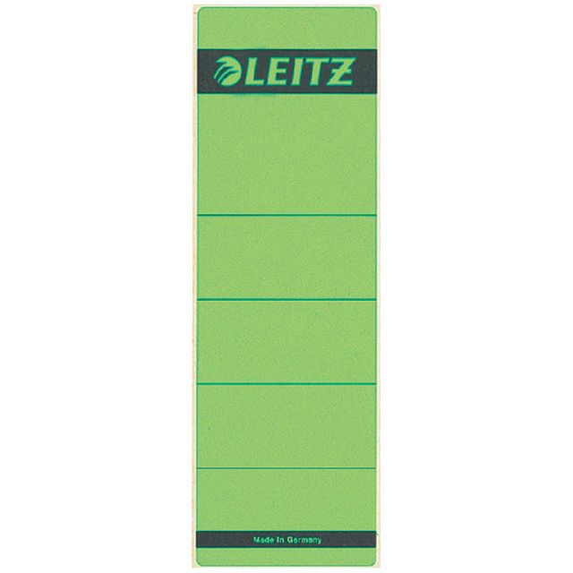 Leitz - Teppichetikett breit/kurz 62x192mm Selbstadhäsive Grün | 100 Stück