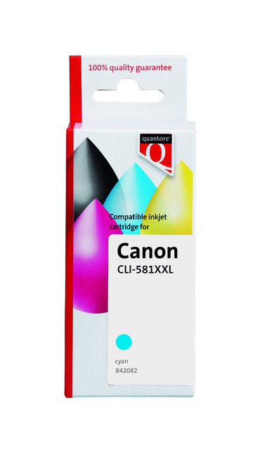 Quantore - Inktcartridge canon cli-581xxl blauw