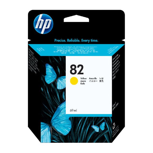 HP - Inktcartridge  c4913a 82 geel