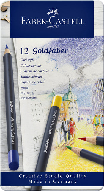 Faber Castell - crayon coloré Faber -Cassell GF 12st Assorti