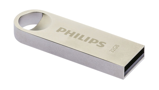 Philips - USB Stick 2.0 Mond Vintage Silber 32 GB