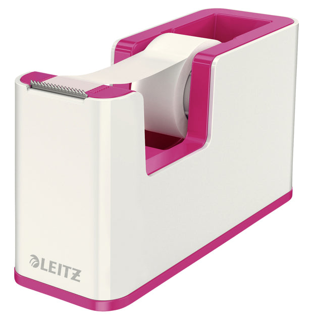 Leitz - support adhésif wow blanc / rose