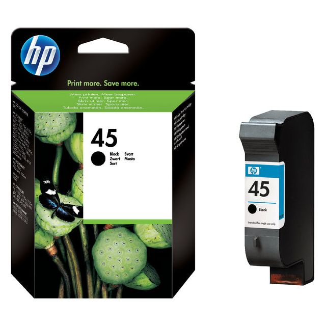 HP - Inktcartridge  51645a 45 zwart | 40 stuks