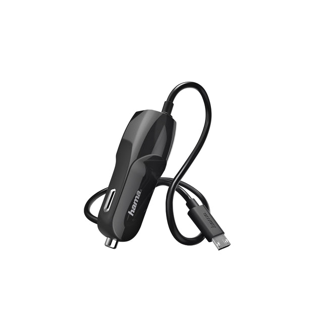 Auto Ladegerät Hama USB-Micro 1a 1 Meter schwarz