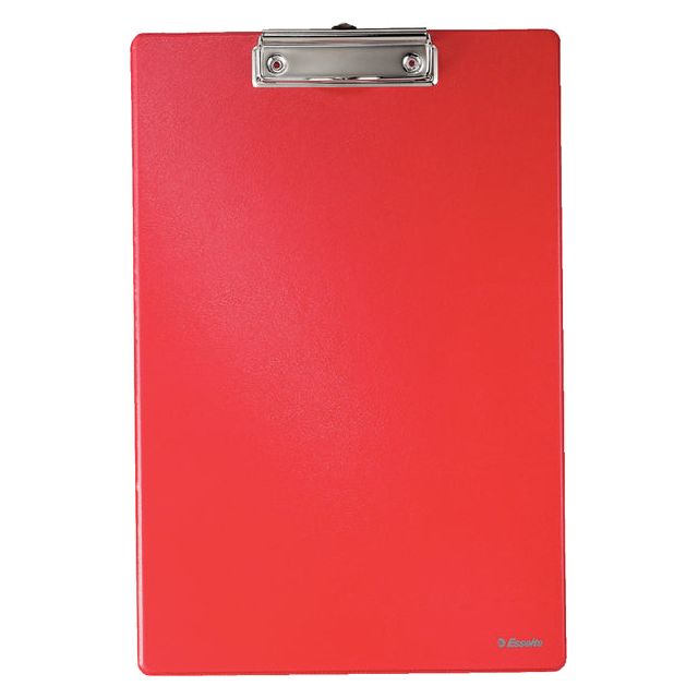 Esselte - plaque de serrage pour ft a4 pp, rouge