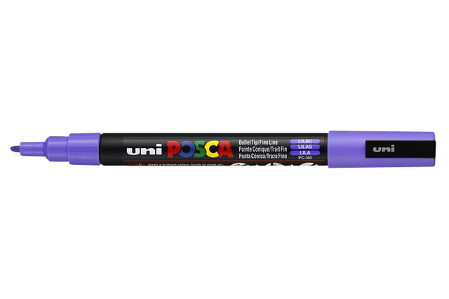 Posca - Verfstift posca pc3m f violet | 6 stuks