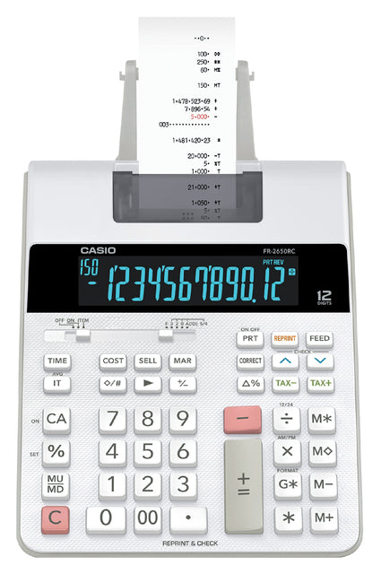 Casio - bureaurekenmachine FR-2650RC