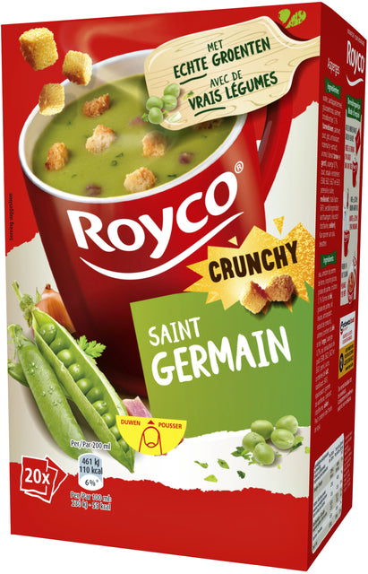 Royco - Minute Soup St. Germain met croutons, pak van 20 zakjes