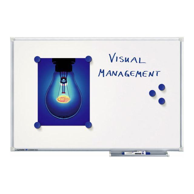 Legamaster - Whiteboard  economy plus 90x120cm email