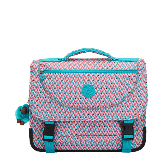 Kipling - Schooltas  preppy poppy geo