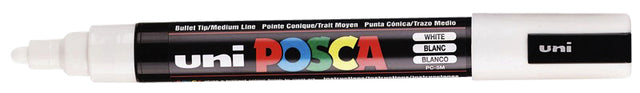 Posca - Verfstift posca pc5m m wit | 6 stuks