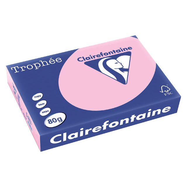 Trophee - Kopieerpapier a4 80gr roze