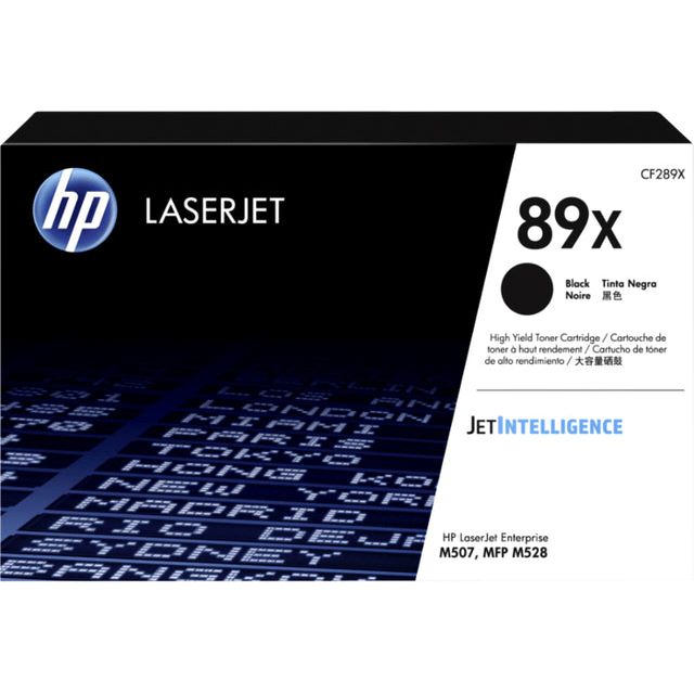 HP - toner 89X, 10.000 pagina's, OEM CF289X, zwart