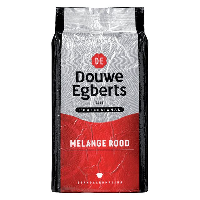 Douwe Egberts - Kaffeestandard Falsch Melange Red 1kg | 6 Stücke