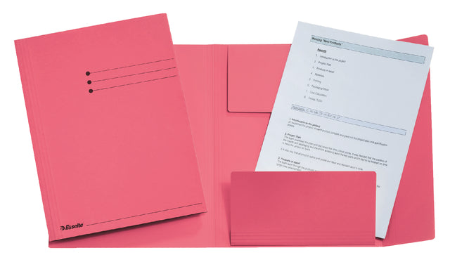 Esselte - Dossier Ordner Pink, ft Folio