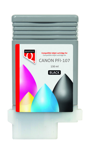 Quantore - cartouche d'encre PFI -107 noir