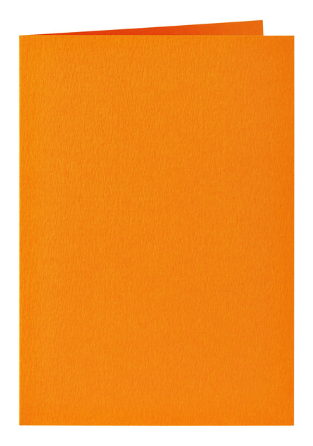 Papikolor - Korrespondenzkarte doppelte 105x148mm Orange