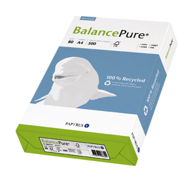 Balance - Kopieerpapier  pure a4 80gr wit 500vel | 5 stuks