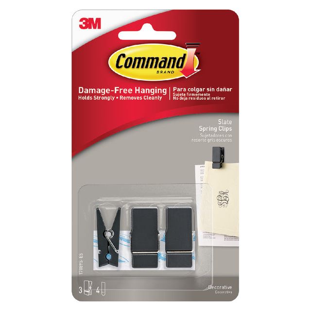 Command - Bevestigingsstrip  3m 17089s spring clip