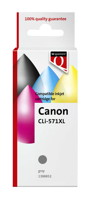 Quantore - Inkcartridge CLI -571xl Gray