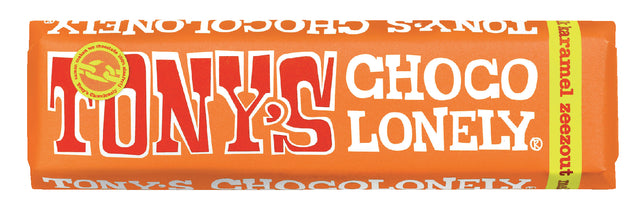 Tony's Chocolonely - Schokoladenbar, 47 g, Karamell -Meersalz