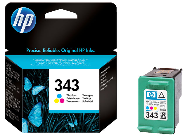 HP - Inkcartridge C8766ee 343 Farbe