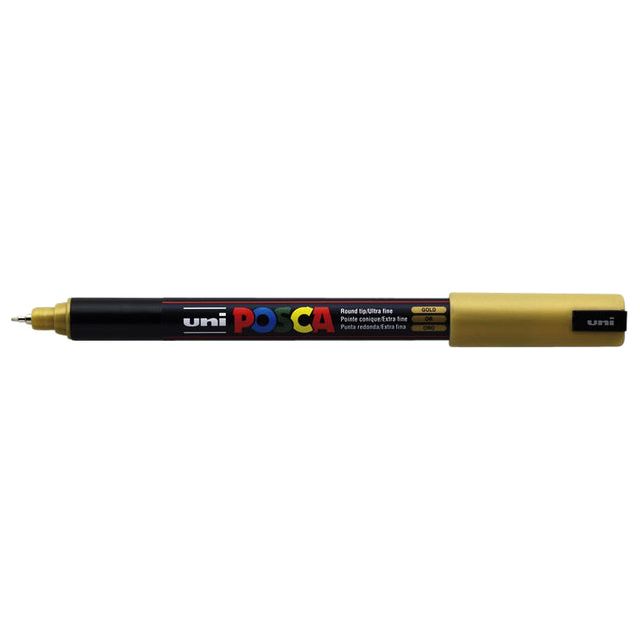 Posca - Verfstift  pc1mr ef goud | 6 stuks