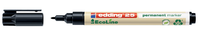 Edding - Felt -tip edding 25 ecoline autour de 1 mm noir | 10 pièces