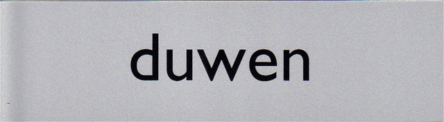 Posta - Infobord posta pictogram duwen