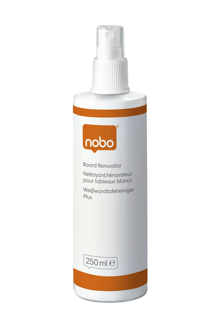 Nobo - Spray de nettoyage du rénovateur pour tableau blanc, 250 ml