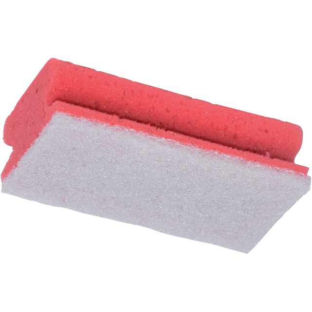 Primesource - Scainging Sponge Primesource avec poignée 7x14cm rouge / blanc | Prendre un 10 morceau