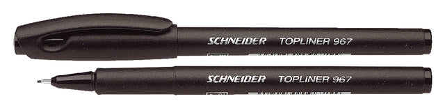 Schneider - Fineliner 967 noir 0,4 mm | 10 pièces