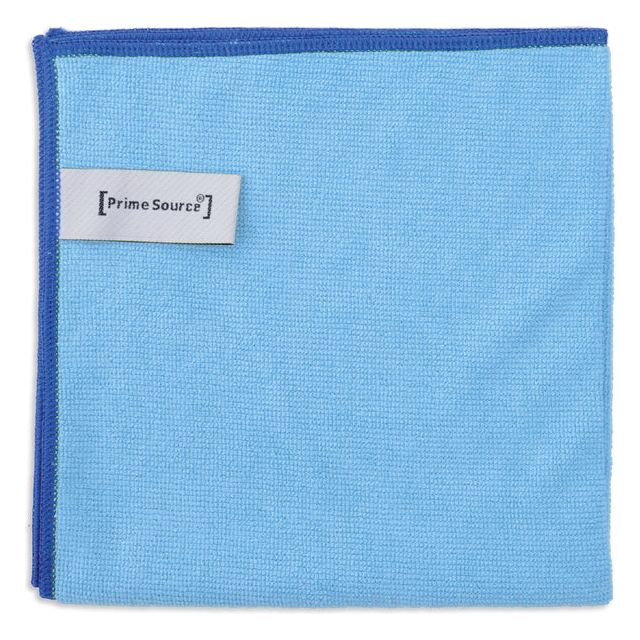 Primesource - Microfiber Tissu professionnel bleu 38x38cm 10 pièces