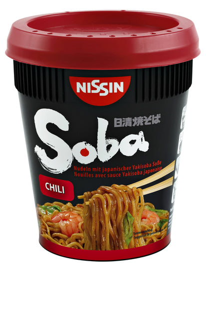 Nissin - Nudeln Soba Chile Cup