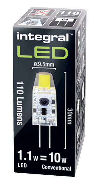 Integral - LED -Lampe GU4 4000K Cool White 101W 110LUMEN