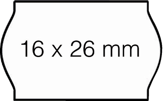 Open-Data - Prijsetiket 16x26mm open-data s14/ judo afn wt | 36 stuks