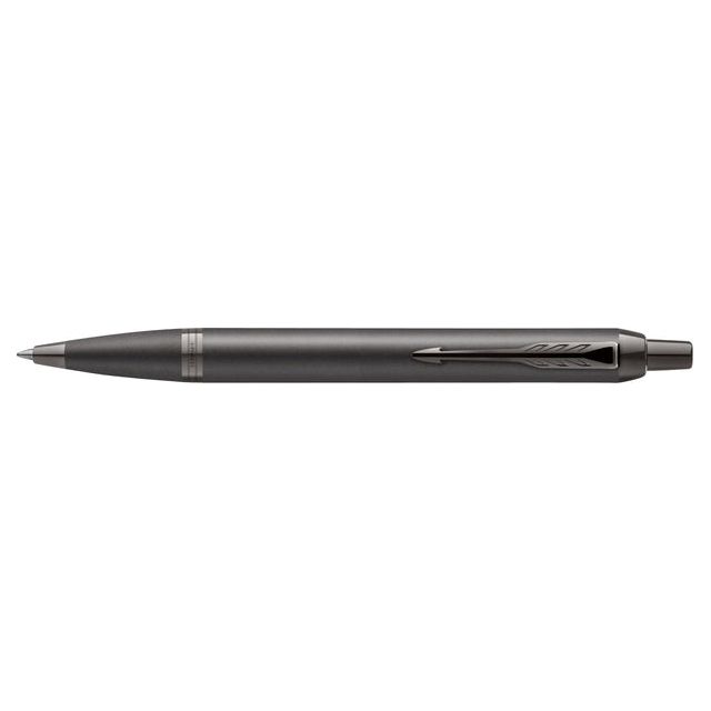 Parker - IM Monochrome Titanium balpen, medium, giftbox