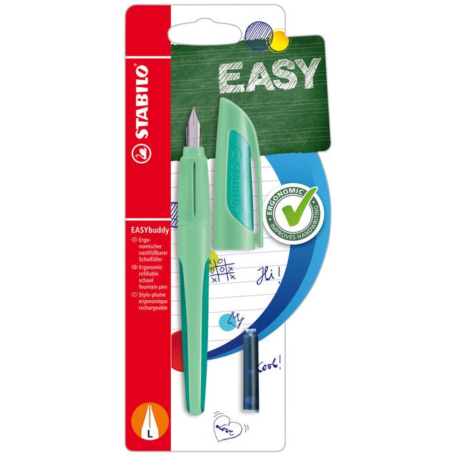 Brunnenstift Stabilo Easybuddy rechts -Handed Large Touch Mint Blase bis 1 Stück