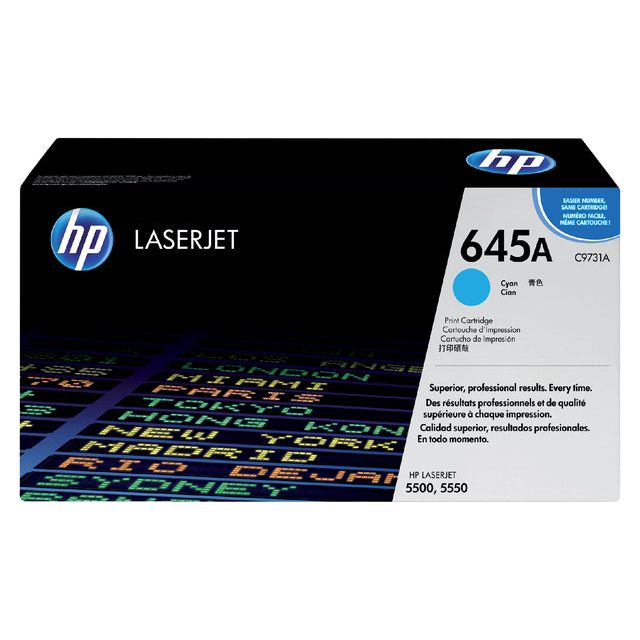 HP - Tonercartridge  c9731a 645a blauw