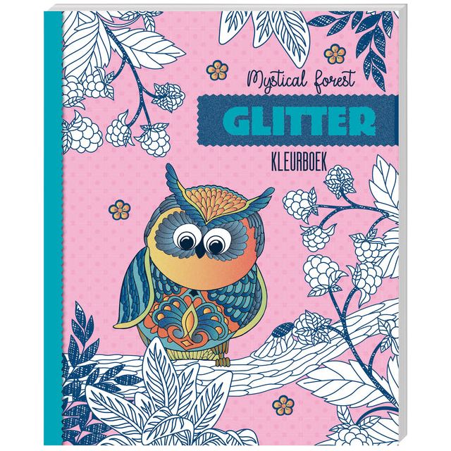 Interstat - Kleurboek  glitter mystical forest