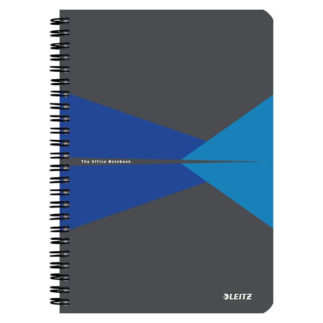 Notebook Leitz Büro A5 180Blz 90gr Linie Blau